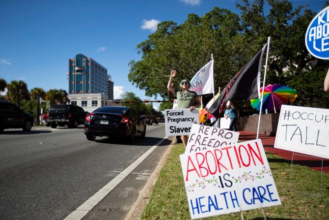 Florida abortus protesti pobačaj