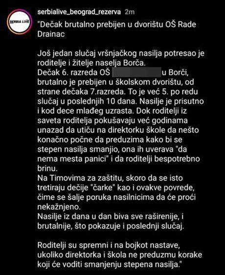 vrsnjacko nasilje skola