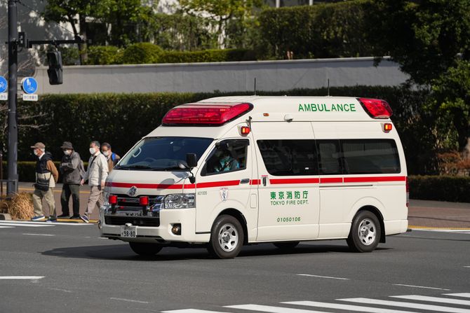 Japan ambulantna kola, hitna pomoć