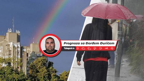 Beograd pljusak kiša sunce vremenska prognoza Đorđe Đurić