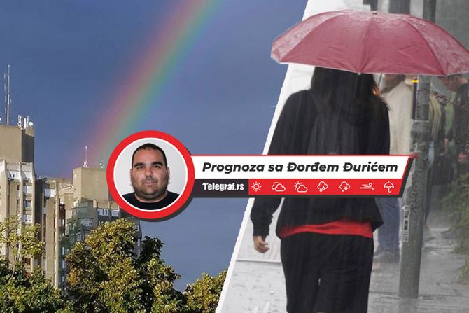 Beograd pljusak kiša sunce vremenska prognoza Đorđe Đurić