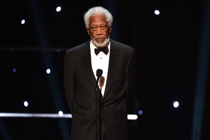 Morgan Freeman, Morgan Frimen