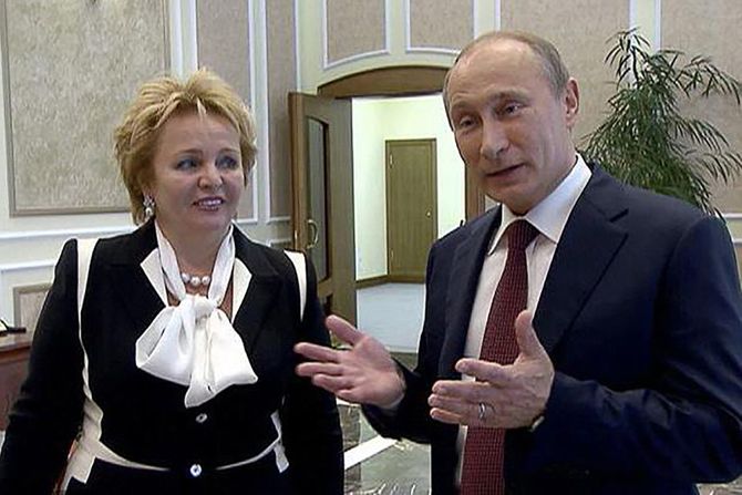 Lyudmila Putina, Ljudmila Putina, Vladimir Putin