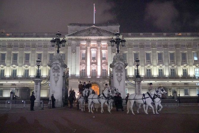 Proba krunisanje kralja Čarls London Velika Britanija