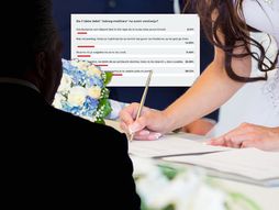 Mladenci, potpis, prezime, matičar, mlada, mladoženja, venčanje, lažni matičar, anketa