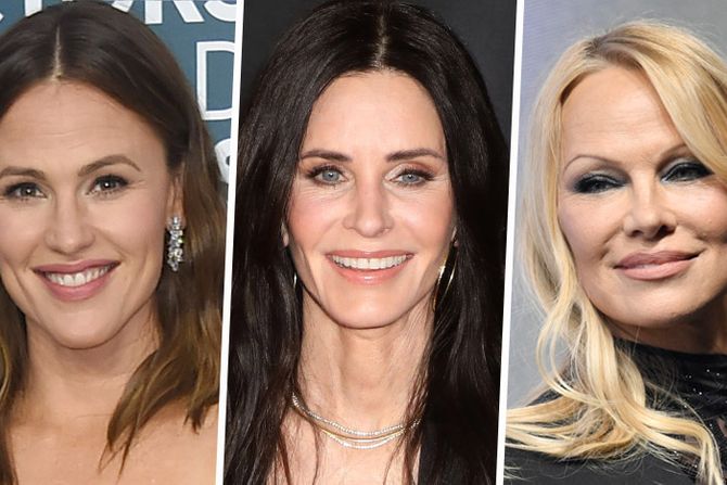 Dzenifer Garner, Courteney Cox, Pamela Anderson