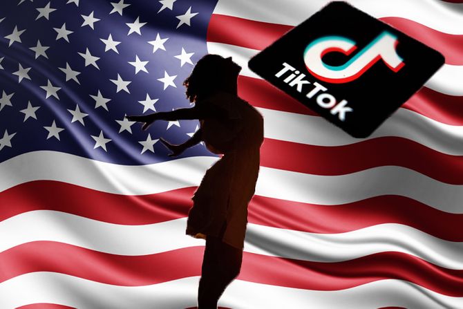 SAD, Američka zastava, tiktok SAD, Američka zastava, tiktok