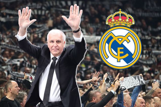 Željko Obradović FK Partizan Real Madrid