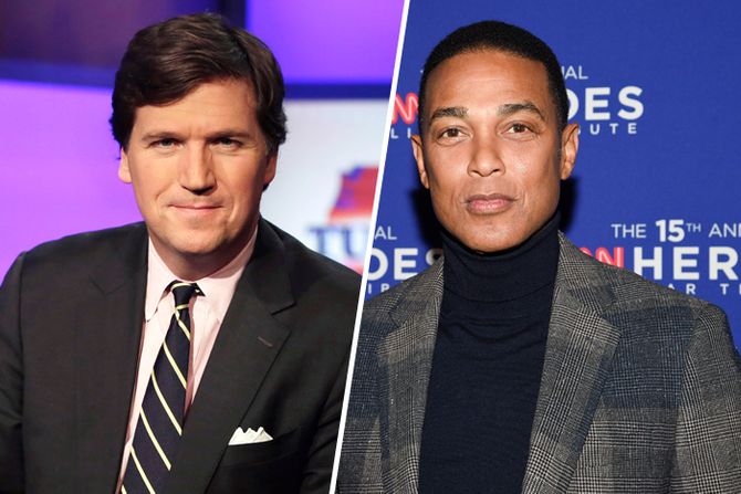 Tucker Carlson i Don Lemon