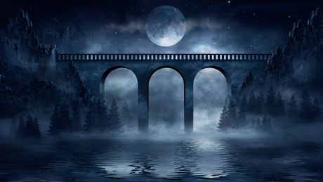 Most, mostovi, noć, mrak, reka, horoskop, astrologija