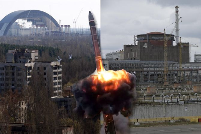 Černobilj nuklearna elektrana, nuklearka u Zaporožju, rusko nuklearno oružje