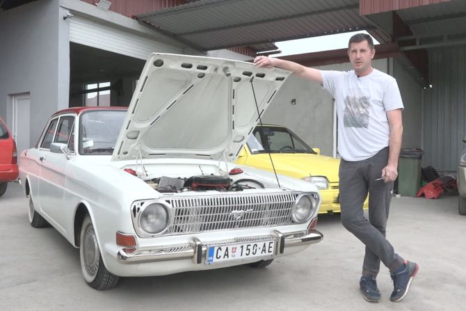 Goran Srnić, oldtajmeri, automobili, kolekcija,