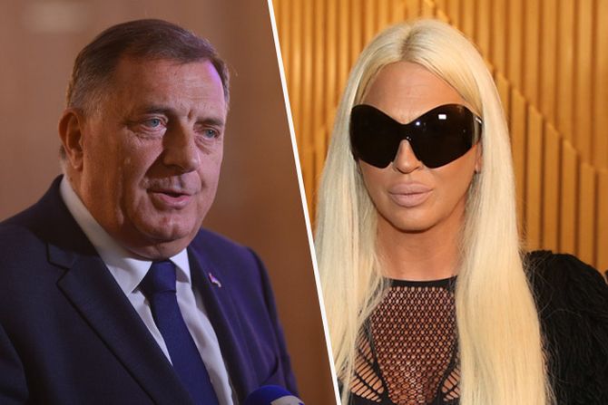 Milorad Dodik i Jelena Karleuša