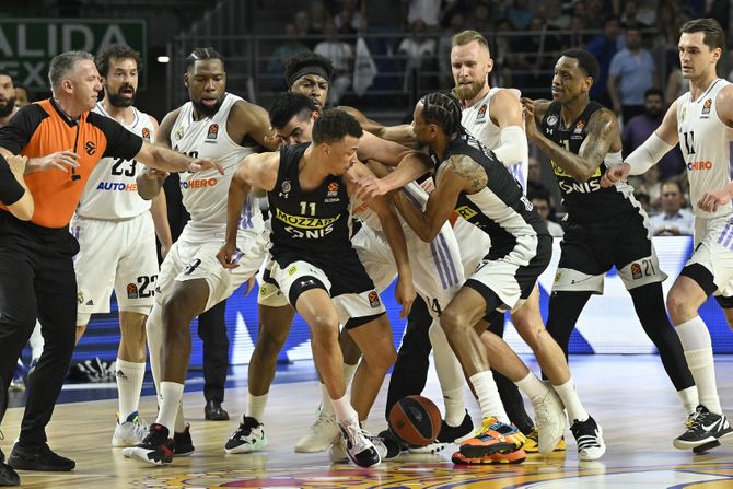 KK Partizan, KK Real Madrid