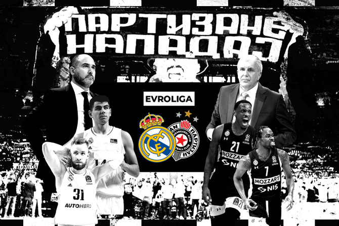 Real Madrid, Partizan, utakmica 2 Evroliga