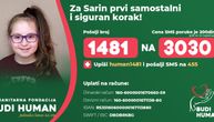 Sari (8) je hitno potreban novac za rehabilitaciju: Od osmog meseca života traje njena bitka