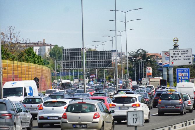 Gužva u saobraćaju, na putevima