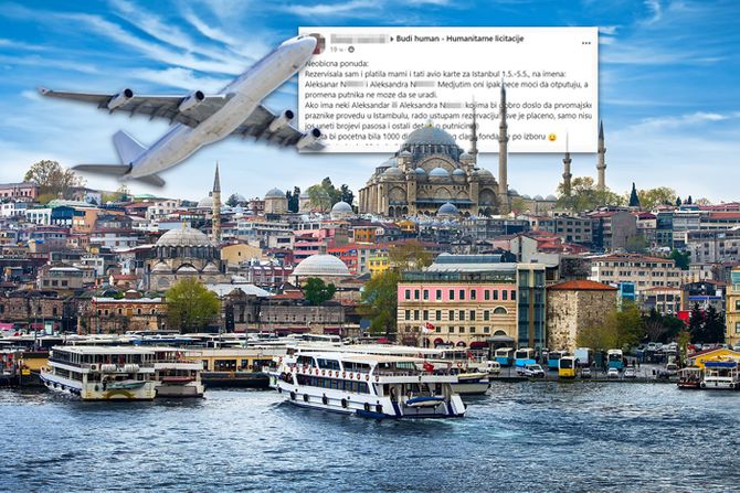 Neobična ponuda Istanbul, Turska avion