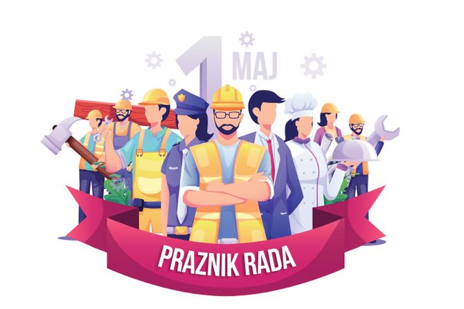 Praznik rada prvi maj 1.