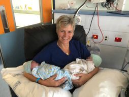 Amanda Foo-Ryland, mama, blizanci