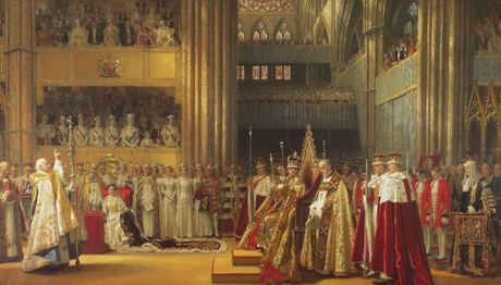 Krunisanje Džordža VI, Džordž VI, Britanska istorija, Engleska istorija, Velika Britanija, Ujedinjeno Kraljevstvo, Vestminsterska opatija