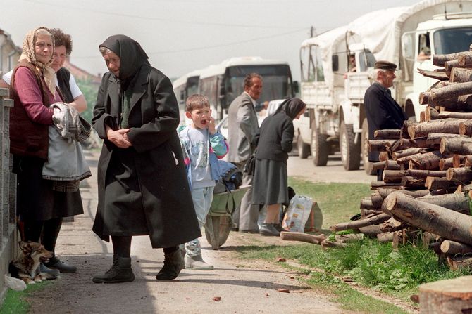 Proterivanje Srba iz Hrvatske , Pakraca, 1995, operacija Bljesak