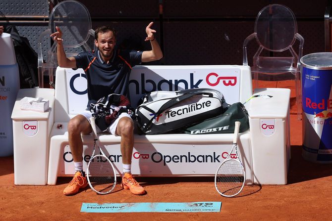 Danil Medvedev, ATP Madrid