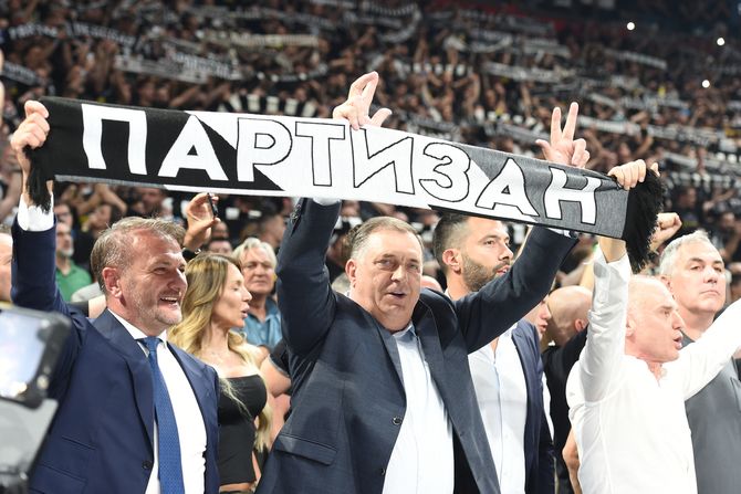 Milorad Dodik, KK Partizan