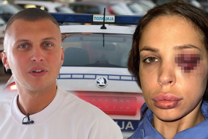 Stefan Karić, Nataša Šavija, policija