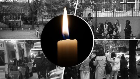 Kover Dan žalosti, Pucnjava u školi u Beogradu