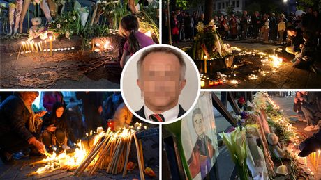 Paljenje sveća cveće pucnjava u školi OŠ Vladislav Ribnikar Dragan čuvar fičeri