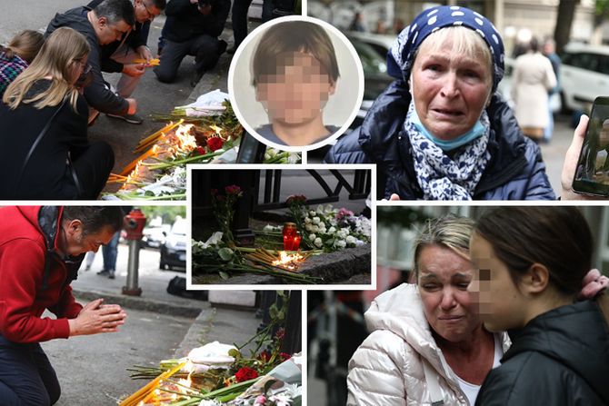 Paljenje sveća cveće pucnjava u školi OŠ Vladislav Ribnikar i Učenik KK Paljenje sveća cveće pucnjava u školi OŠ Vladislav Ribnikar i Učenik KK