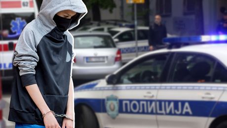 dečak hapšenje uhapšen maloletnik lisice