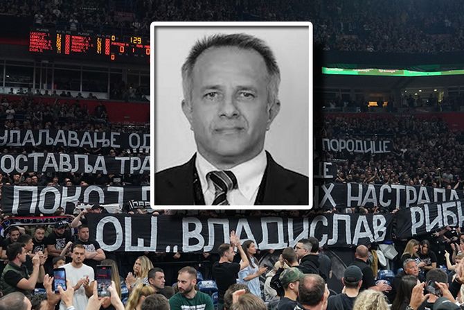 Košarka Partizan Navijači Dragan Vlahović ubijeni čuvar škola Vladislav Ribnikar 2