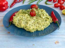 Kačamak sa koprivom i sirom