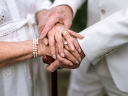 stari bračni par, brak, dug brak, stari supružnici, ljubav, venčanje