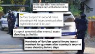 "Druga masovna pucnjava za 48 sati u Srbiji": Naša zemlja opet udarna vest u svetskim medijima