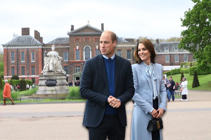 Kensington palata London,  Kejt Midlton i princ Vilijam Kensington palata London,  Kejt Midlton i princ Vilijam