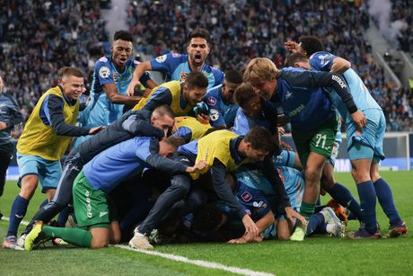 Fudbaleri Zenita slave titulu nakon pobede nad Spartakom