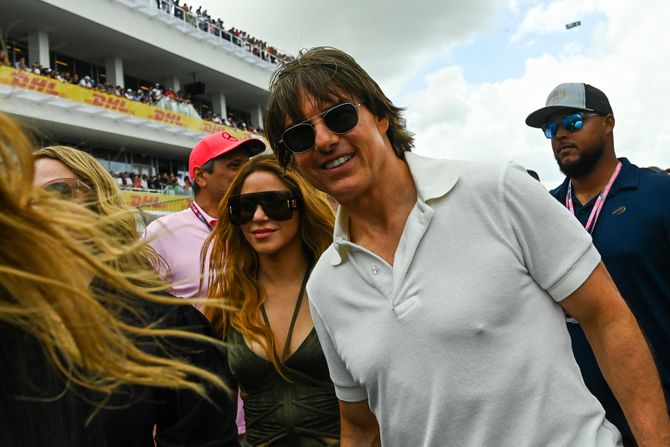 Shakira, Tom Cruise, Šakira i Tom Kruz