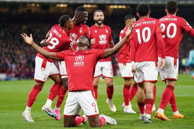 Notingem Forest - Sautempton 8.5.2023. Notingem Forest - Sautempton 8.5.2023.