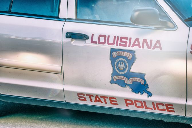 Louisiana State Police , Luizijana policijski auto, policija