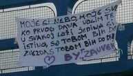 Ljubavna poruka osvanula na mostu u Meljaku: Ostaće tajna da li je u pitanju "on" ili "ona"