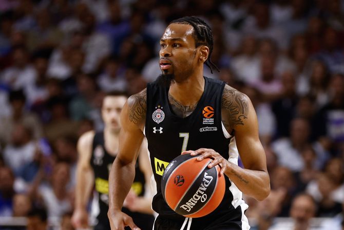 KK Real Madrid - KK Partizan Kevin Panter KK Real Madrid - KK Partizan Kevin Panter