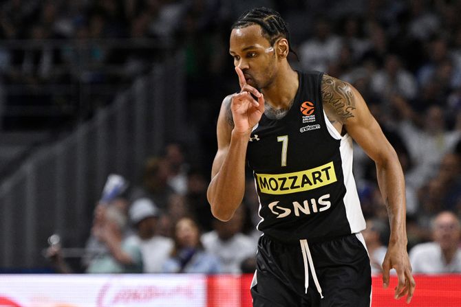 KK Real Madrid - KK Partizan Kevin Panter KK Real Madrid - KK Partizan Kevin Panter