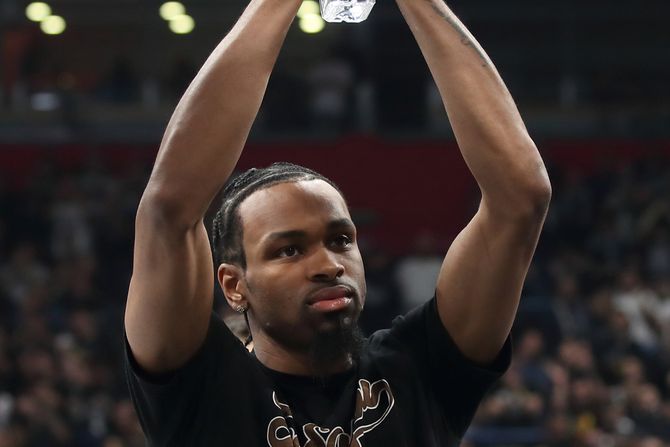 Kevin Panter, Partizan - Real Madrid, 4.5.2023. Kevin Panter, Partizan - Real Madrid, 4.5.2023.