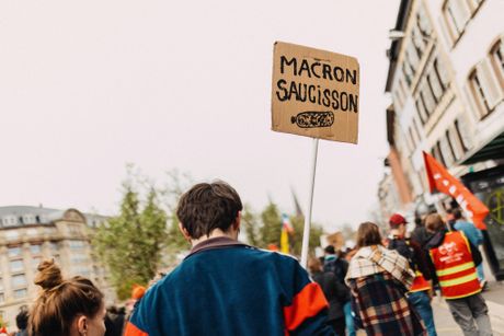 Francuska Strazbur penzija reforma protest demonstracije