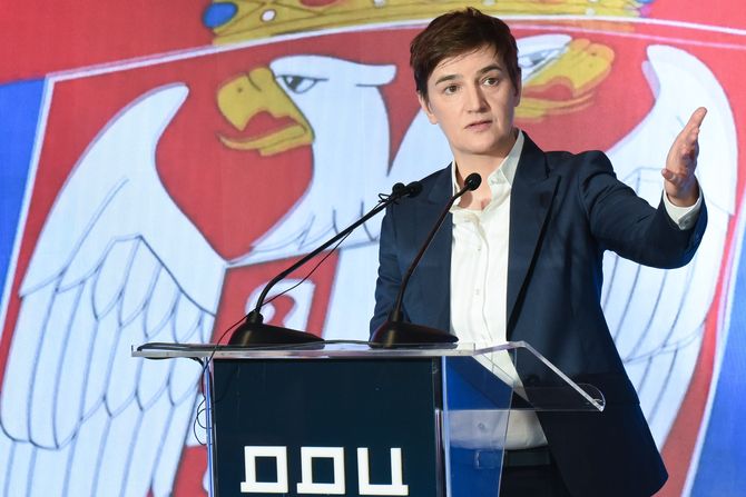 Ana Brnabić u Kragujevcu Ana Brnabić u Kragujevcu