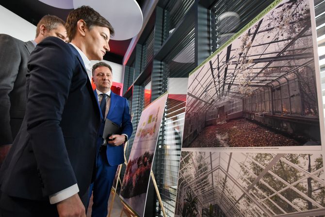 Ana Brnabić u Kragujevcu Ana Brnabić u Kragujevcu