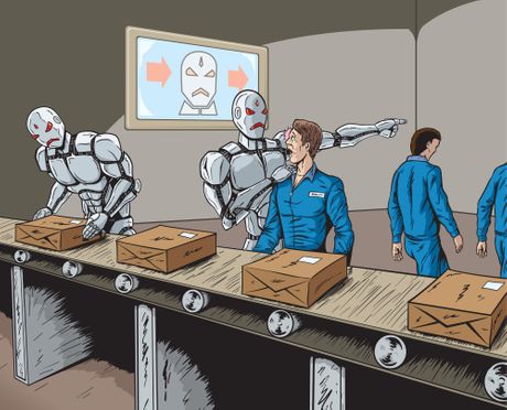 Roboti, ljudi radnici